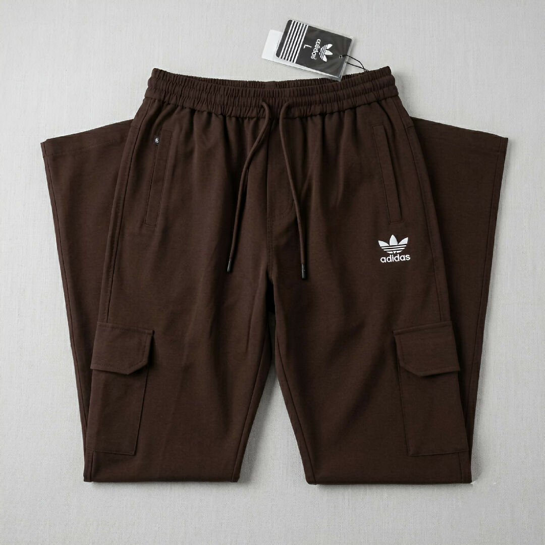 Mens Premium Woven Terry 4 Pocket Cargo Trouser
