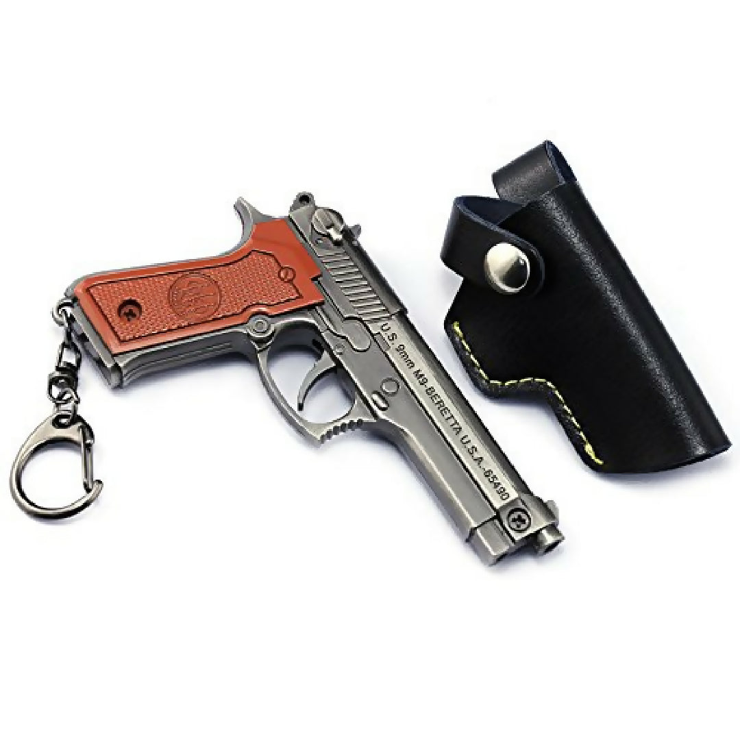 Glock mini Toy Full Metal Keychain Keyring and Removable Magazine Random color