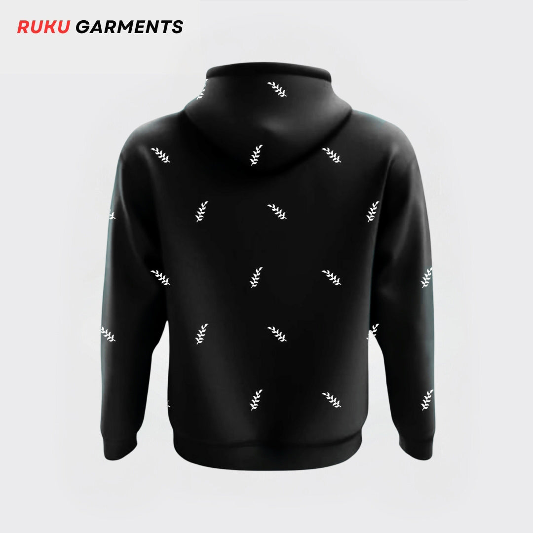 Hoodies Allover Printed Trendy for Men and Women - Ruku Garments