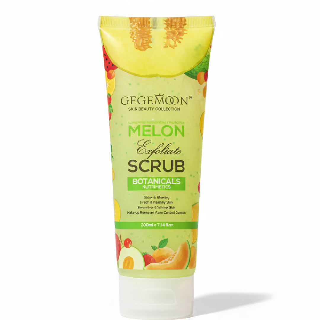 Gegemoon New Fruity Exfoliation Scrub - Deep Cleansing and Brightening Body Scrub - Apricot - 200ml