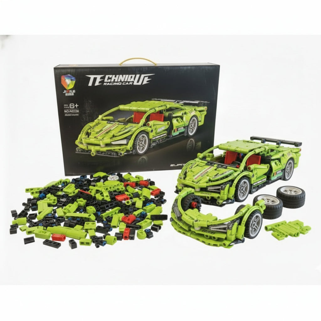 Building Block Sports Lamborghini Car For Kids