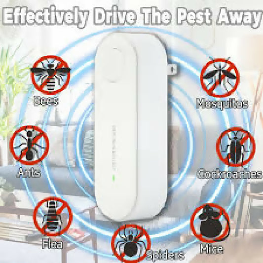 New Ultrasonic Insect Repellent Electronic Mosquito Repellent Mouse Spider Cockroach Portable Insect Killer
