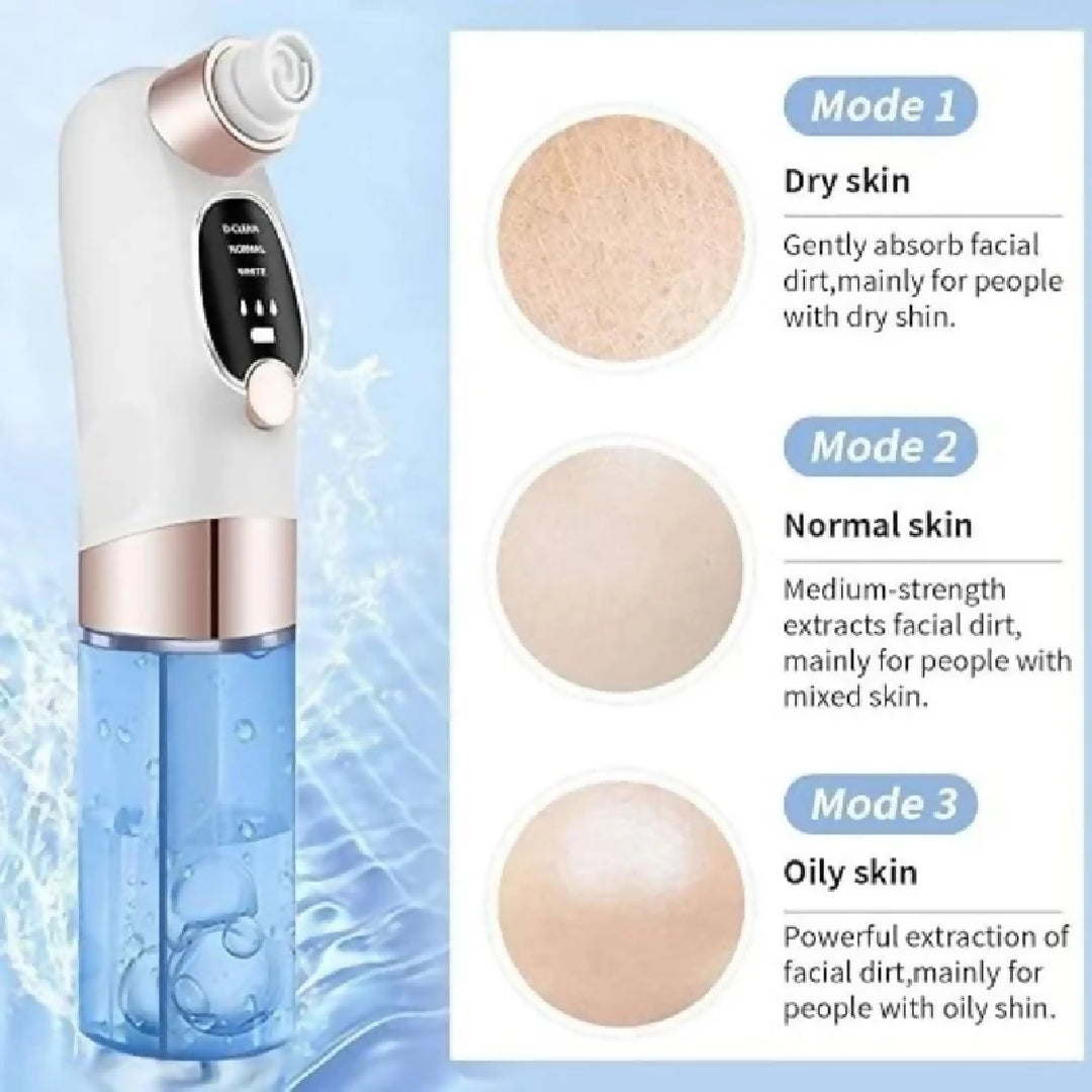 Electric Micro Bubble Beauty Blackhead Remover Pore Vacuum Cleaner Facial Deep Cleansing Device USB Rechargeable Skin Care Tool
