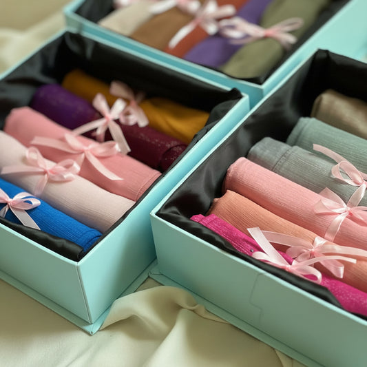 Crinkle Chiffon - Bundle Of 4