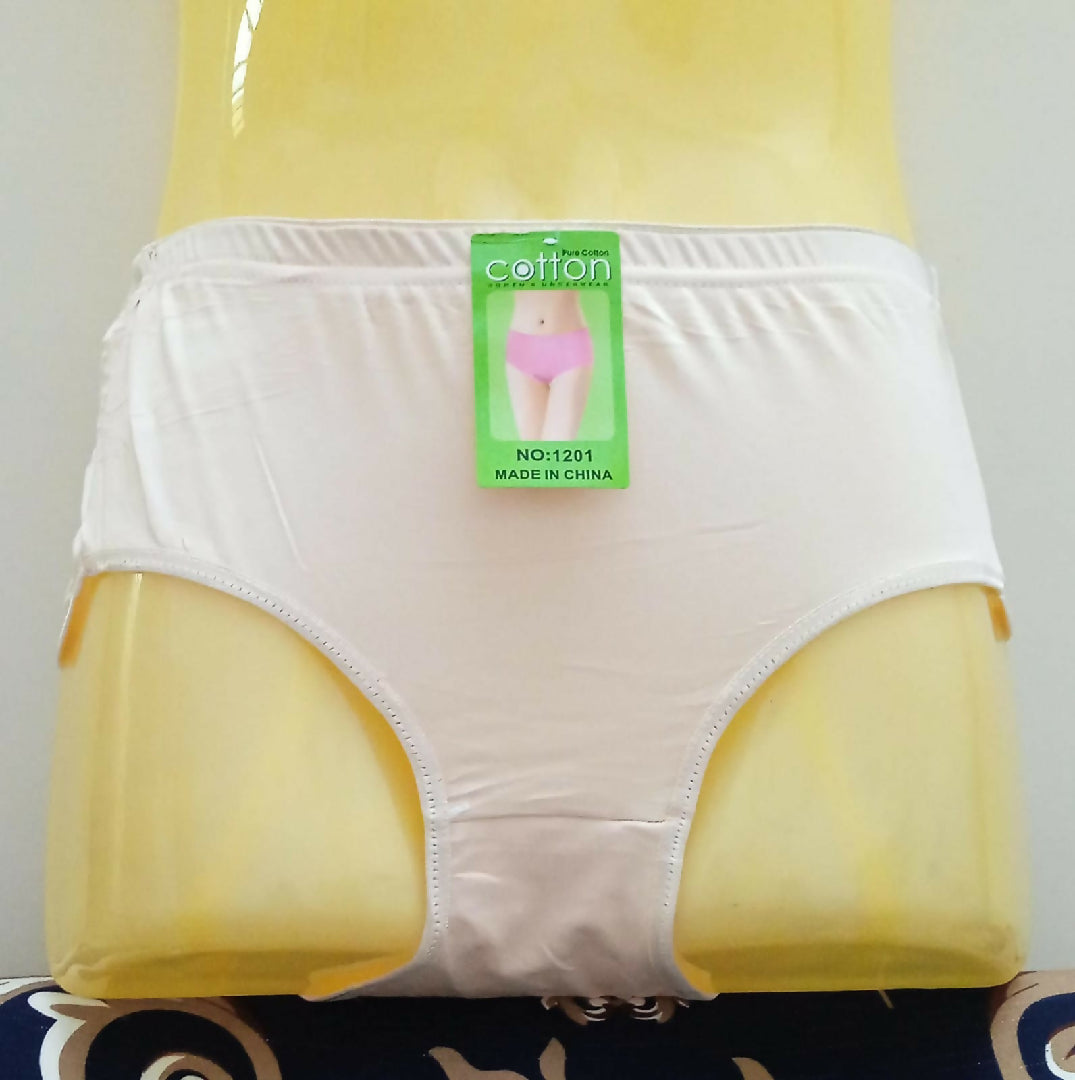 Posheeda Premium Cotton Brief Panty Full Coverage Cotton Underwear
