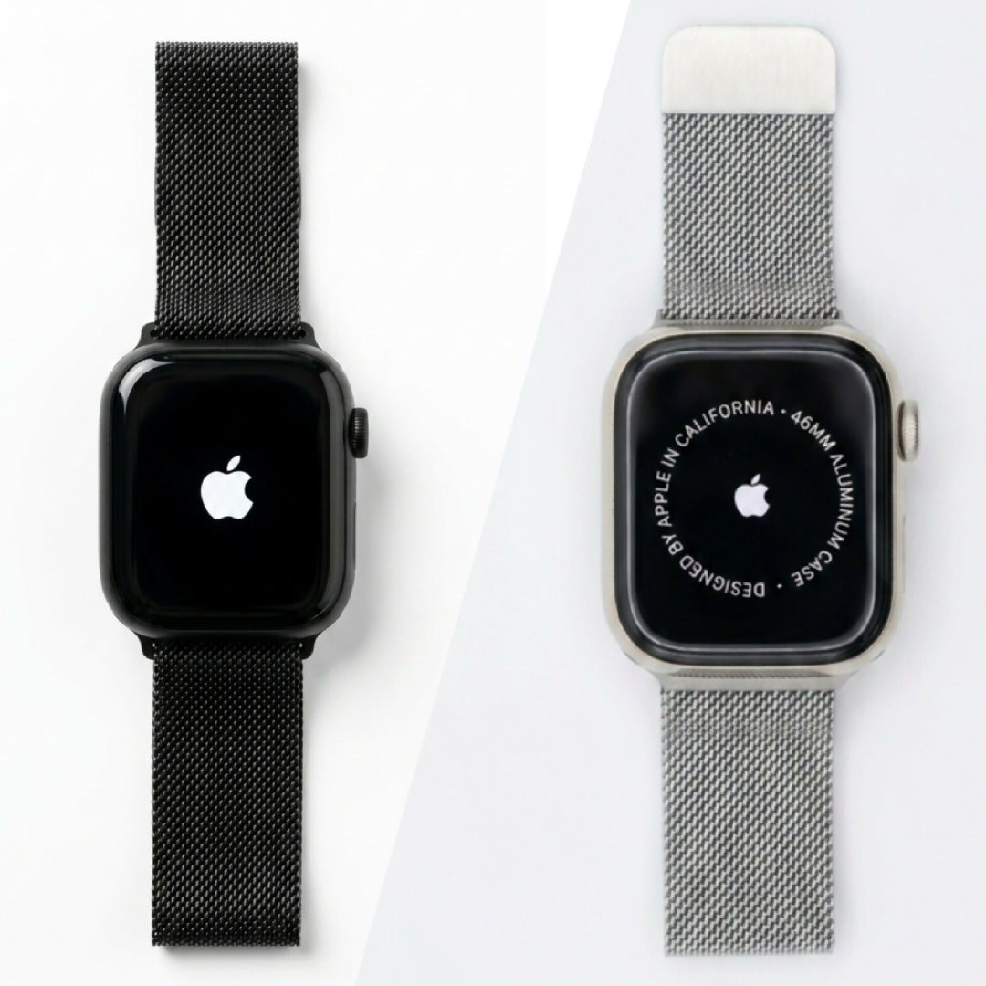 Apple Logo Smart Watch with Magnetic Stainless Steel Chain Strap Luxury And Premium