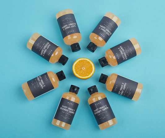 Shop Sweet Orange & Rosemary Shampoo at Mana Beauty Spirit