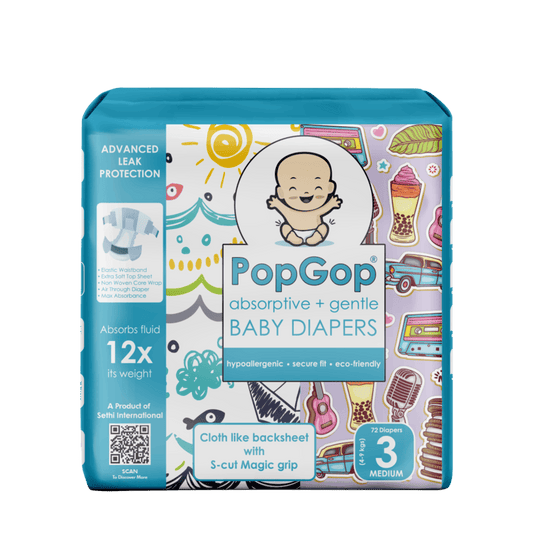 Popgop® Jumbo Packing (Size 3) Medium - 72 pcs