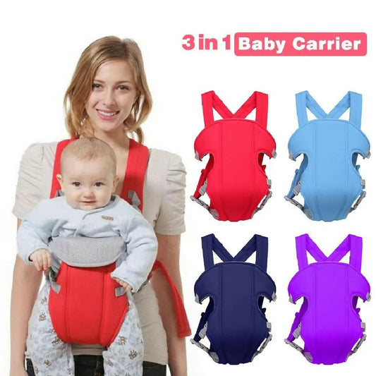 Multicolor Adjustable Baby Carrier Strong Material Safety Belt Adapt To Newborn Infant Toddler Of 3 To 18 Month Backpack