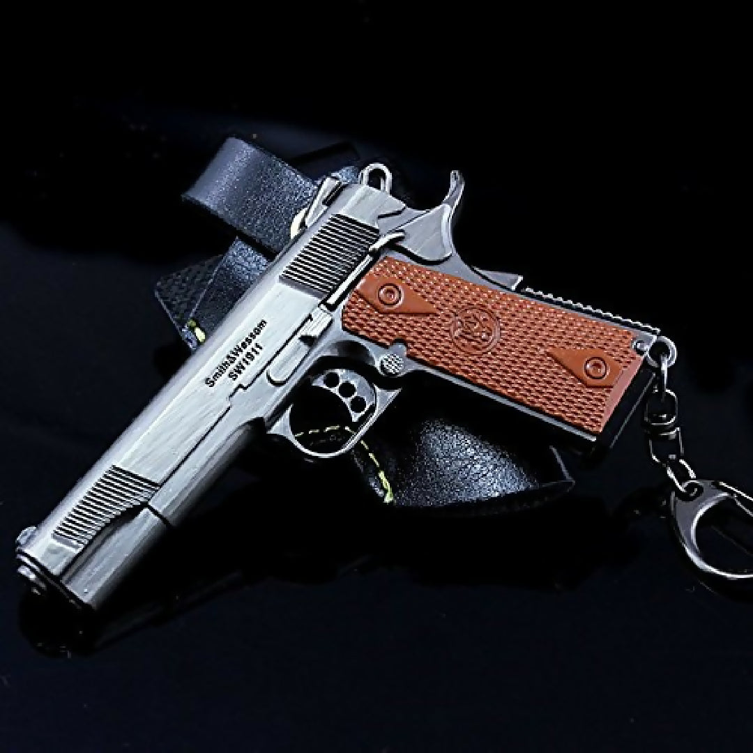 Glock mini Toy Full Metal Keychain Keyring and Removable Magazine Random color