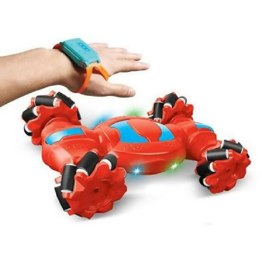 Hand Gesture Remote Control CAR Hand Sensor RC Stunt Car Double Sided Rotating Off road
