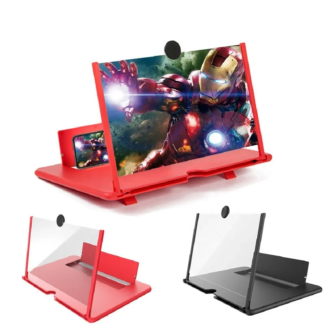 F3 Mobile Screen Magnifier - Enlarged Mobile Screen Amplifier Large Screen Eyes Protection - Size 8 Inch - Random Color