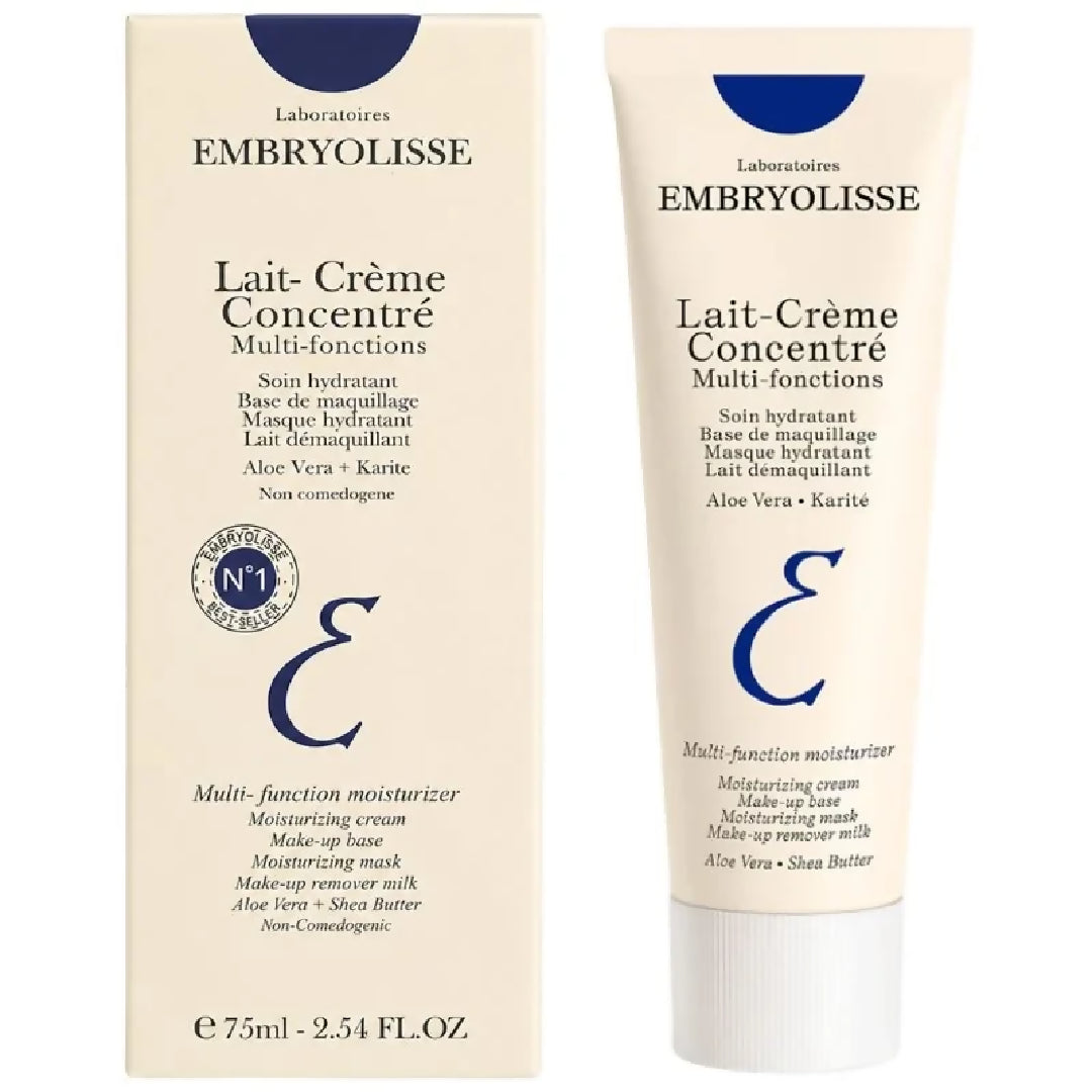 Embryolisse Lait Crème Concentré Multi Function Moisturizing Cream 6 in 1 Hydrating Nourishing Cream Makeup Base Cleanser Face Mask For All Skin Types