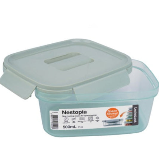 LOCKNLOCK NESTOPIA (THE NEW) PP CONTAINER 500ML RECTANGULAR LTN320