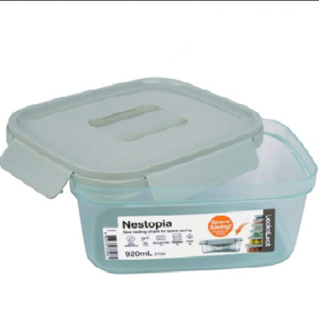 LOCKNLOCK NESTOPIA (THE NEW) PP CONTAINER 920ML RECTANGULAR LTN330