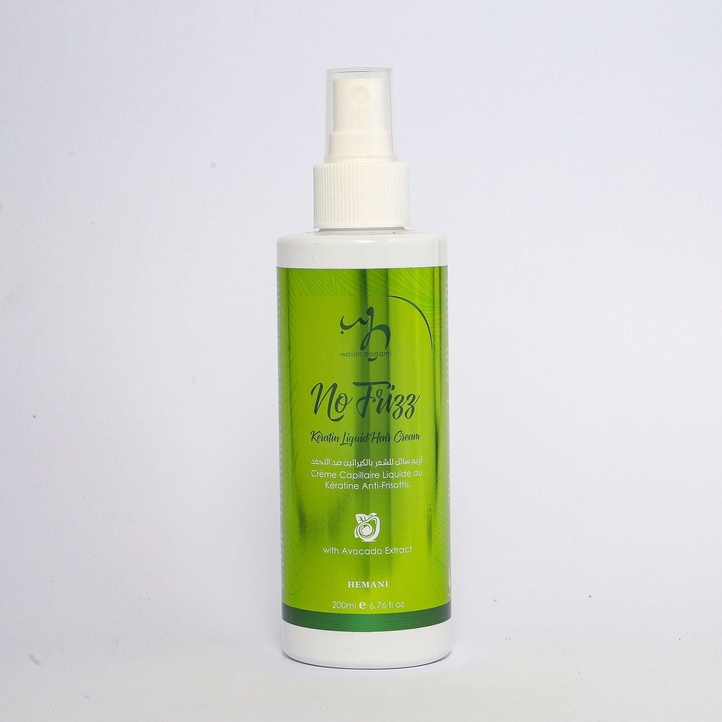 No Frizz Keratin Liquid Hair Cream 200ml