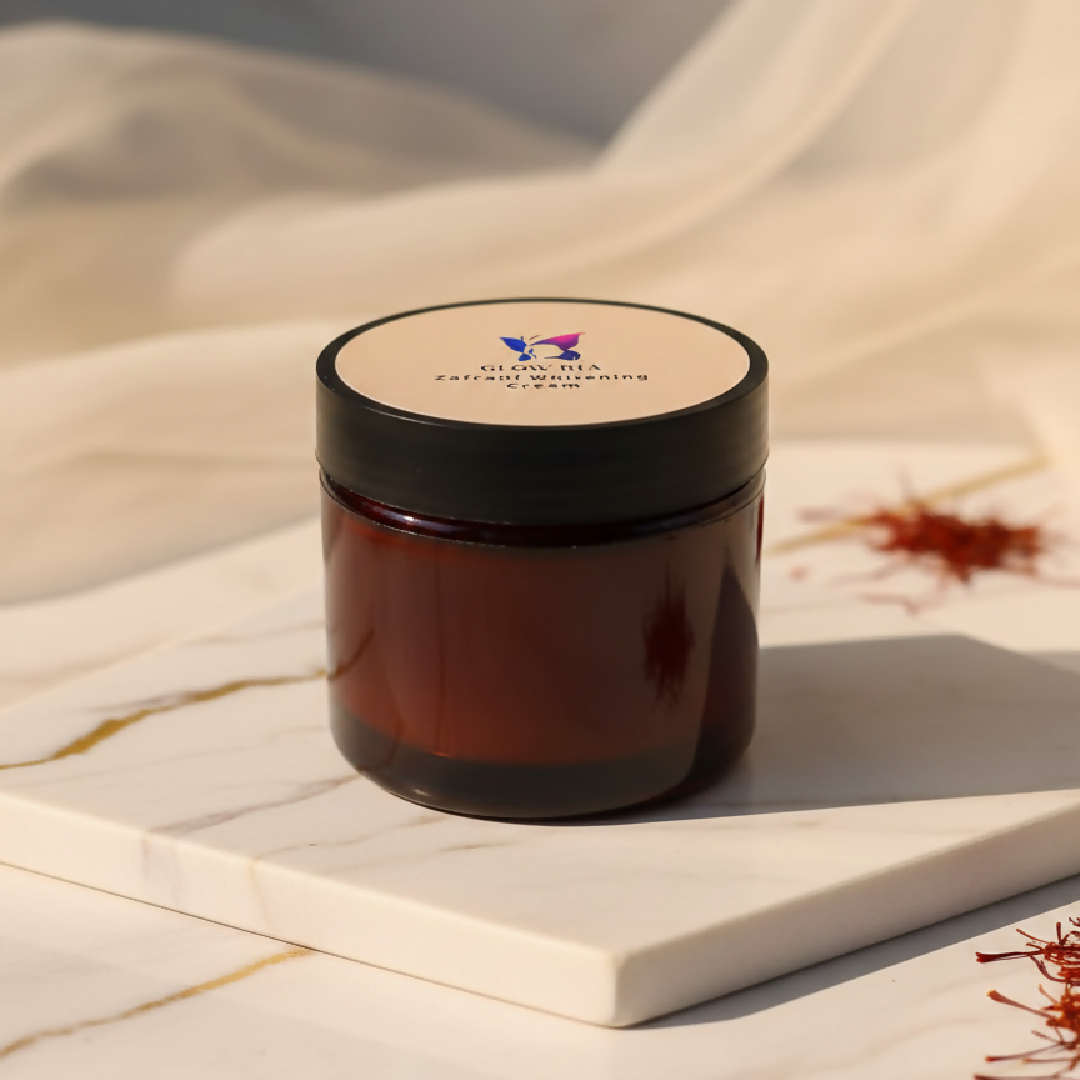 Glow Ria Zafrani Whitening Cream - Brightening and Radiance Boost Formula - 250g