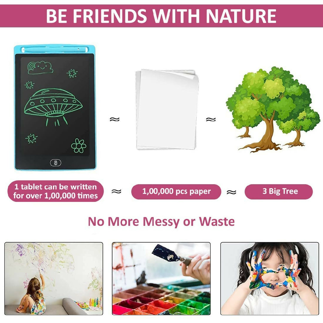 Hardbound LCD Writing Pad 8-5 inch multicolor LCD Tablet