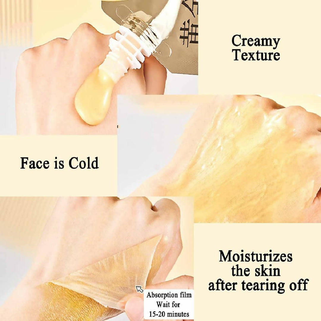 Retinol Snake Venom Peptide Gold Mask Moisturizing Anti-aging Anti-wrinkle Brightening Oil Control Mask Skin Care 100ml