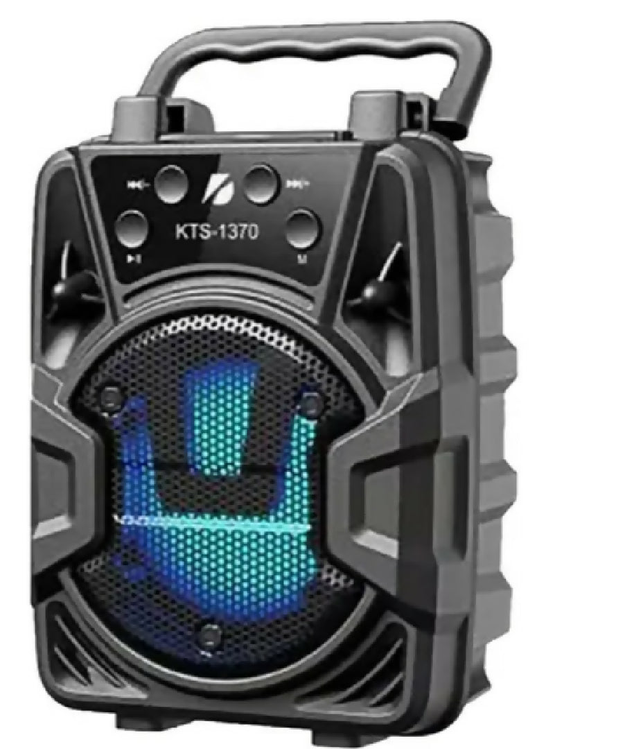 Portable Wireless Bluetooth Speaker 3 Inch Mini Sound System with Mobile Holder with LED Light