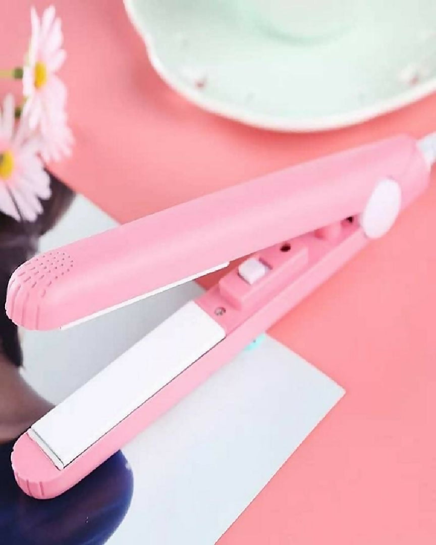 Mini Hair Straightener and Curler