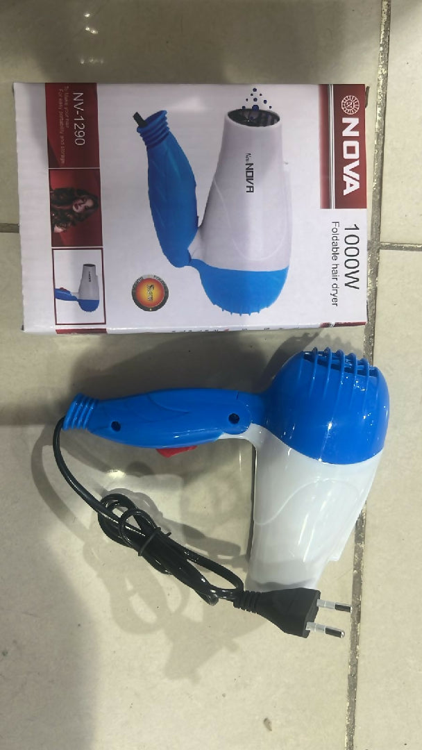 Nova Hair Dryer NV 1290 Providing Durable Quality Comfortable Use Reliable Performance Smooth Handling
