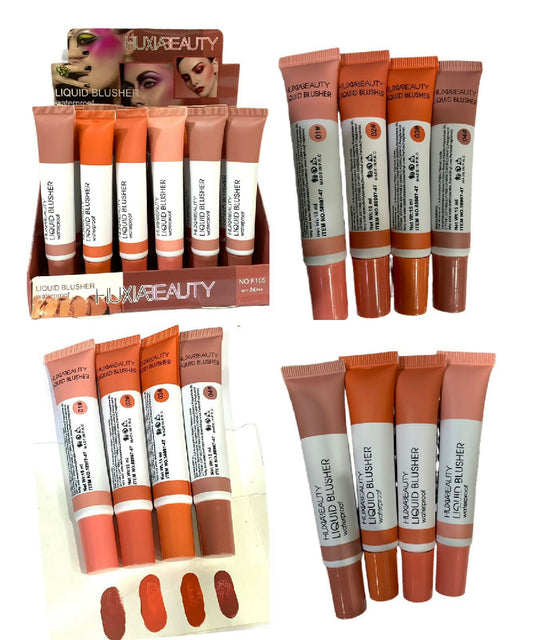 Pack Of 4 Original HUXIABEAUTYLiquid Cream Blush