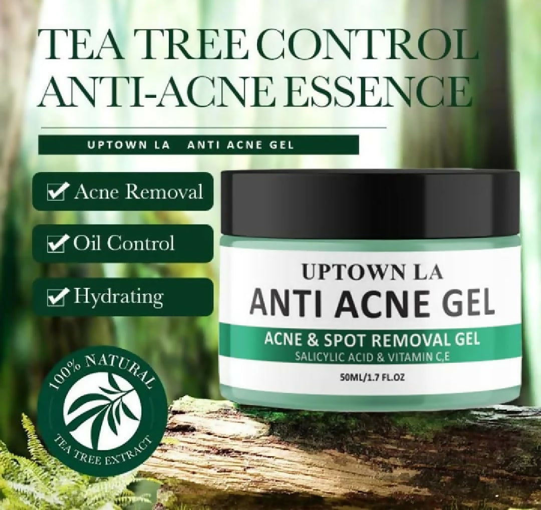 Uptown LA Anti Acne Gel For Face Oil Control Acne Treatment Clear Smooth Healthy Skin Care