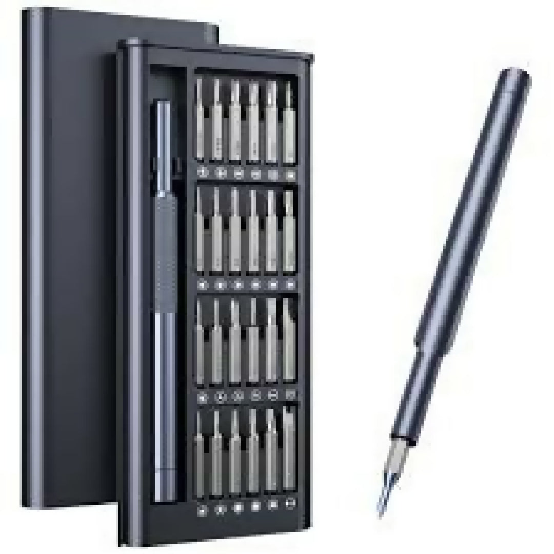 Precision Screwdriver Set with Case 24 in 1 Magnetic Mini Screwdriver Kit for Phones Computers Watches Glasses Game Consoles Cameras