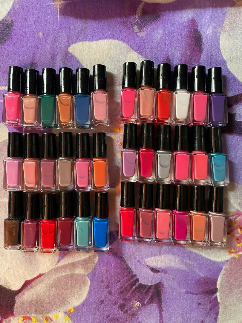 PEEL OFF NAIL POLISH 36 DIFFERENT COLORS