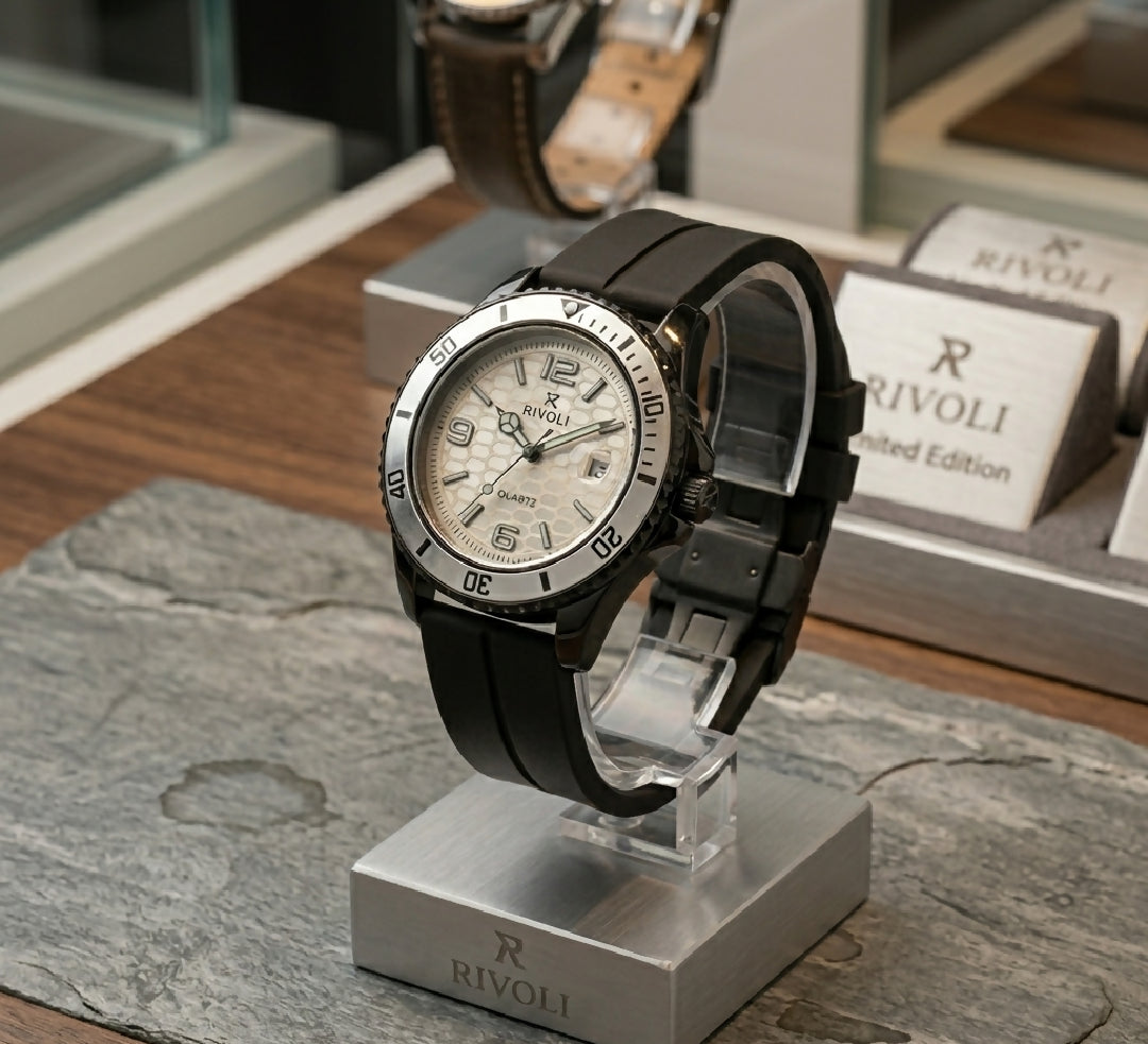 Rivoli Explorer honeycomb Dial Sports Watch