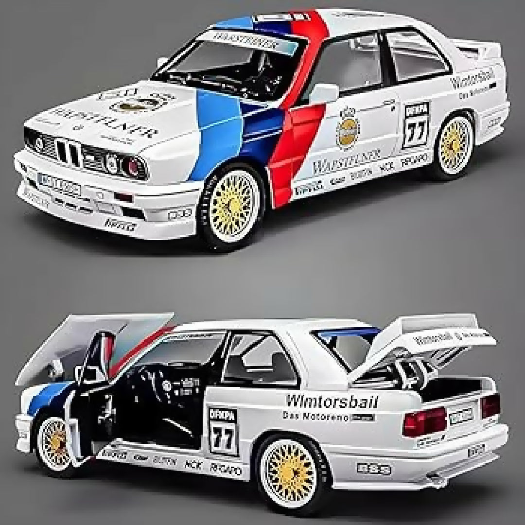 Diecast BMW M3 Car Model with Light and Sound Random Color