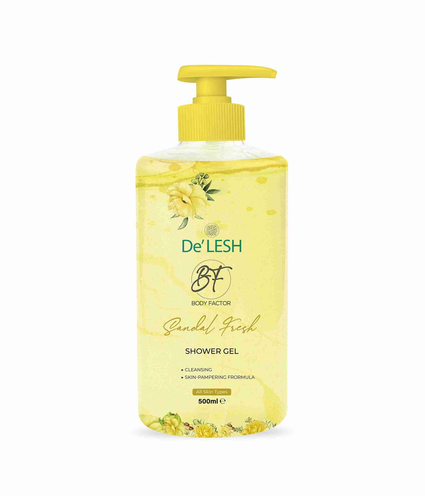 Delesh Body Factor Shower Gel Sandal Fresh