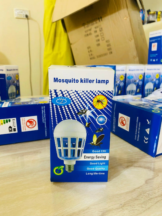 Mosquito Killer Bulb - 2-in-1 UV Mosquito Killer - Energy-Saving LED Light