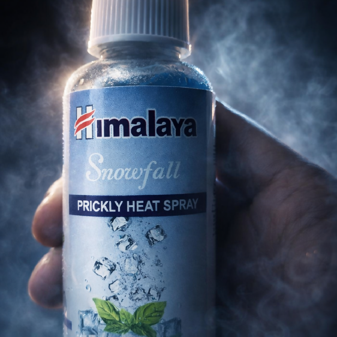 Himalaya IceCool Body Relief Spray Instant Cooling Relief for Garmi Dana Summer Skin Irritation