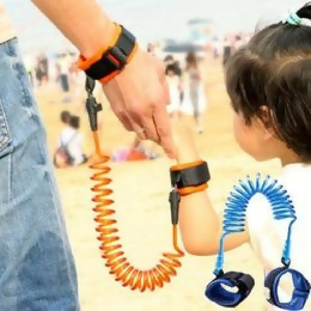 Anti-Lost Wrist Link Child Lock Safety Harness Strap - Random Color