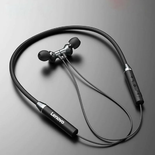 Lenovo HE05 Wireless Neckband Earphone Magnetic Sports Bluetooth Headphones with Mic