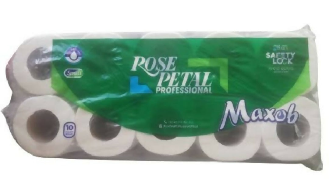 Rose Petal Professional Toilet Roll pack of 1x10