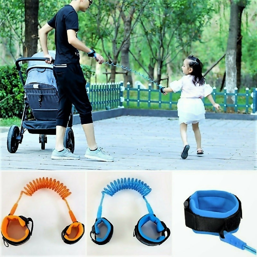 Baby Child Anti Lost Wrist Link Safety Harness Strap Rope Leash Walking Hand Belt Band Wristband For Toddlers - Kids