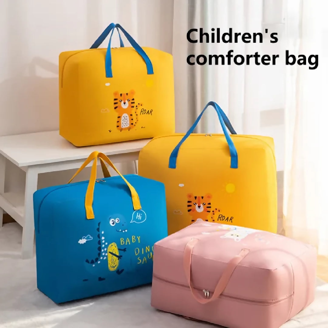 Baby Dinosaur Cloth Organizer and Storage Handbag Portable - Only Blue Color Available