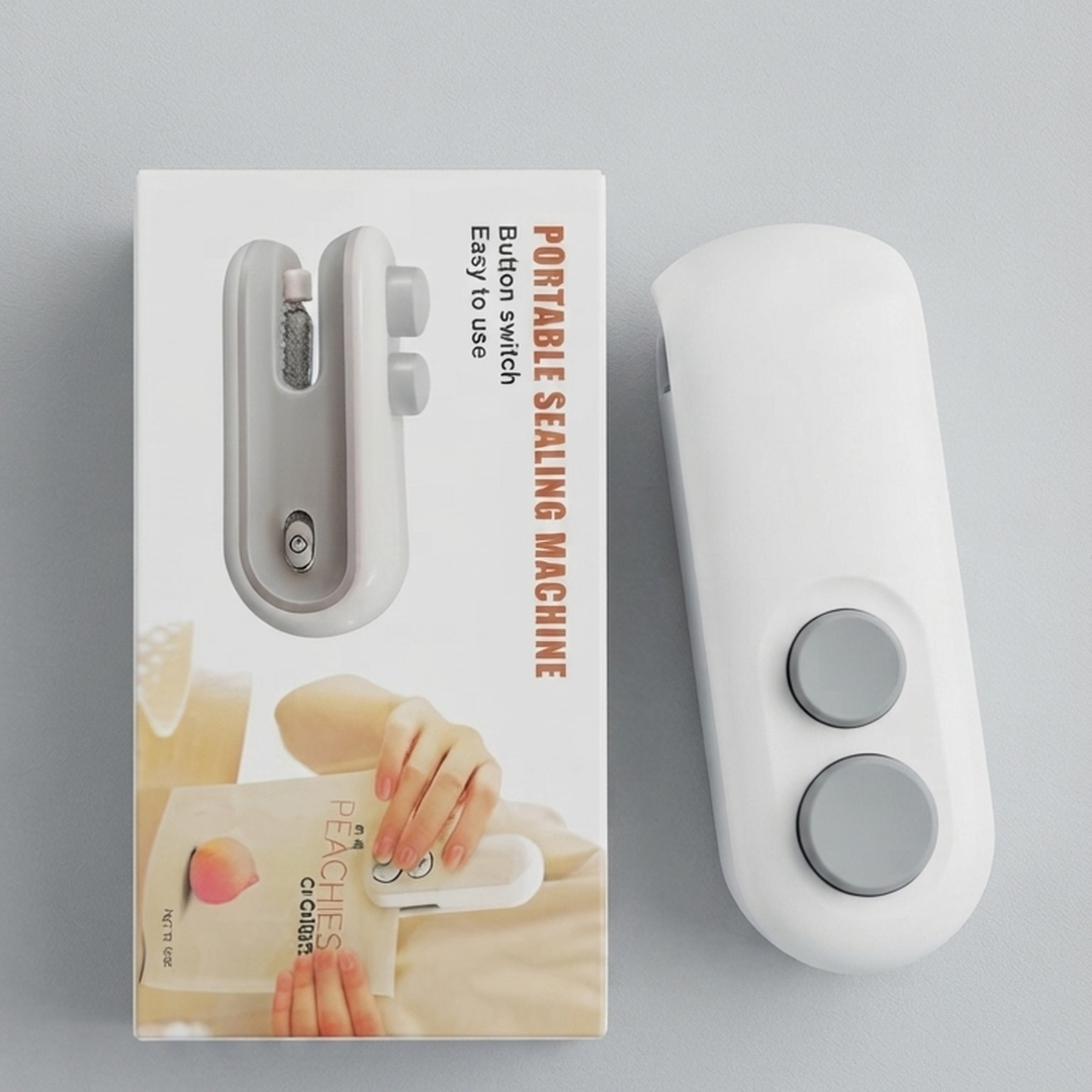 Portable Rechargeable Mini Sealer For Plastic Bags - Handheld Heat Sealing Machine