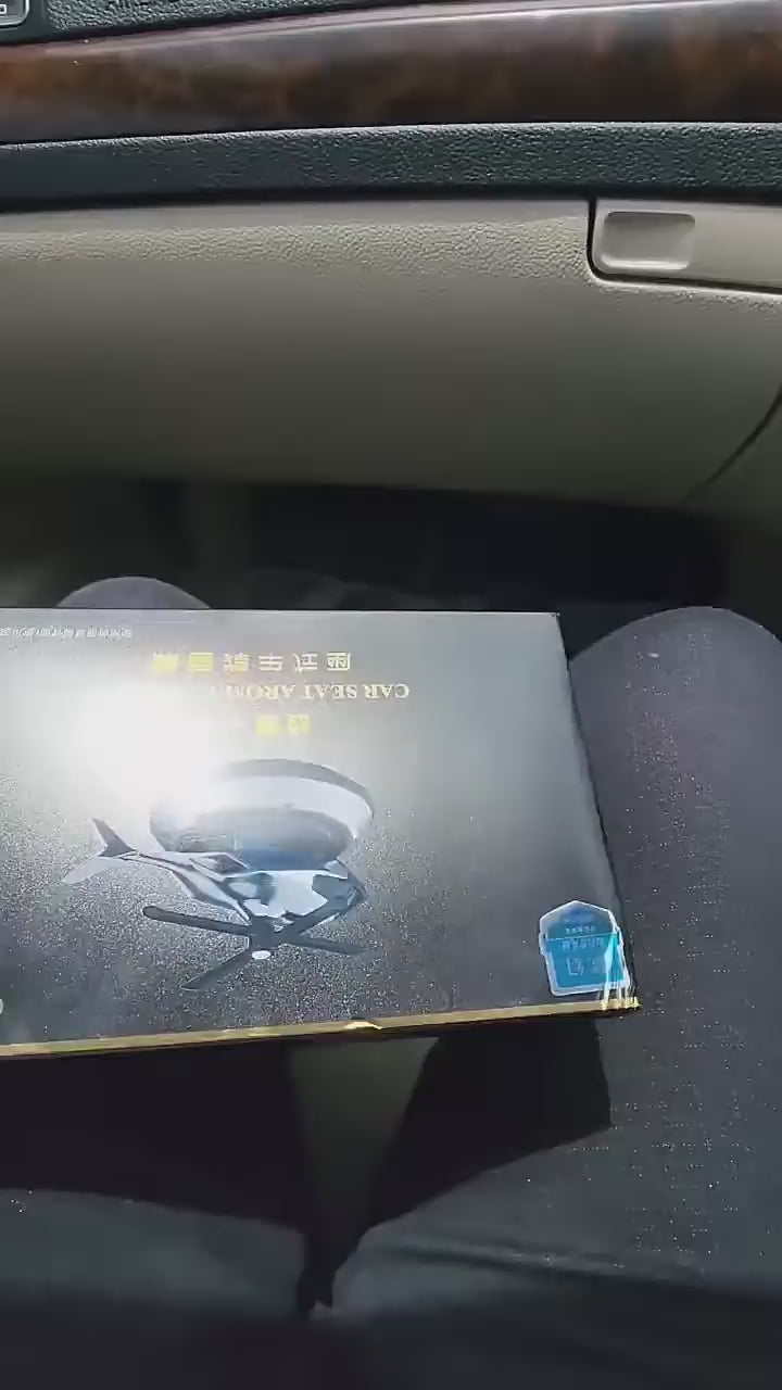 Solar Powered Car Aroma Diffuser – Helicopter Design Air Freshener Perfume for Dashboard