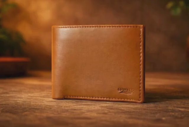 Spinzer Leather Brown Wallet
