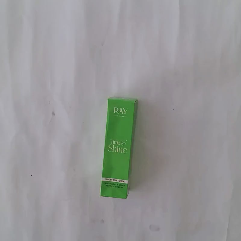 Ray Time To Shine Underarm Serum Brightening Underarm Serum with Niacinamide Alpha Arbutin Hyaluronic Acid Lightweight Daily Care 30ml