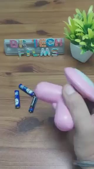 Mini Mimo Massager with Box - Cell Operated and Direct USB Power both options - Without Cell - Random Color