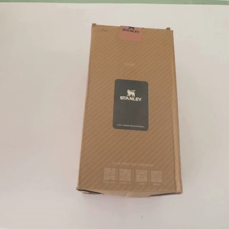 Black Stylish Stanley Barbie Tumbler H2-0 Tumbler 1-18L Limited Edition Double Wall Vacuum Insulated