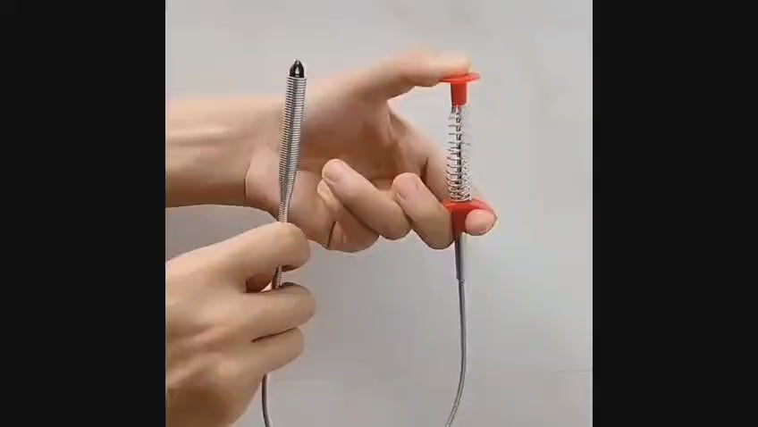 Metal Flexible 60cm Wire Brush Drain Cleaner