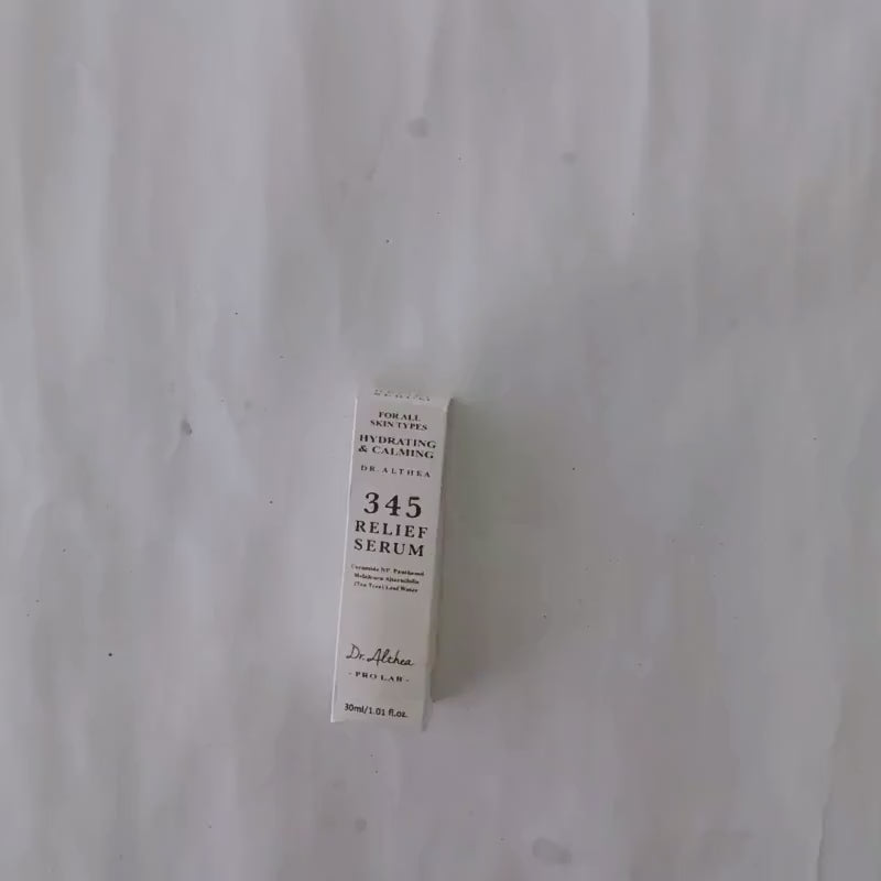 Dr Althea 345 Relief Serum Hydrating Calming Serum with Tea Tree Leaf Water Ceramide NP Niacinamide Barrier Repair Deep Hydration 30ml