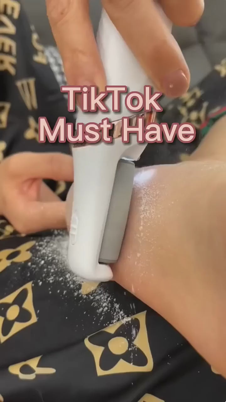 Rechargeable Electric Pedi Foot Filer – Powerful Callus Remover for Cracked Heels and Dead Skin Smooth Soft and Salon Quality Feet at Home