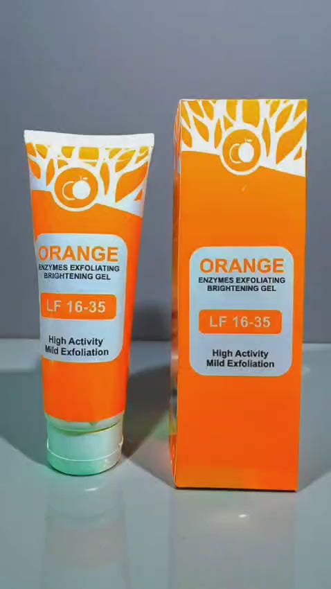 Orange Exfoliating Dead Skin Remover Gel - Smooth and Refreshing Skin Care - GegeMoon